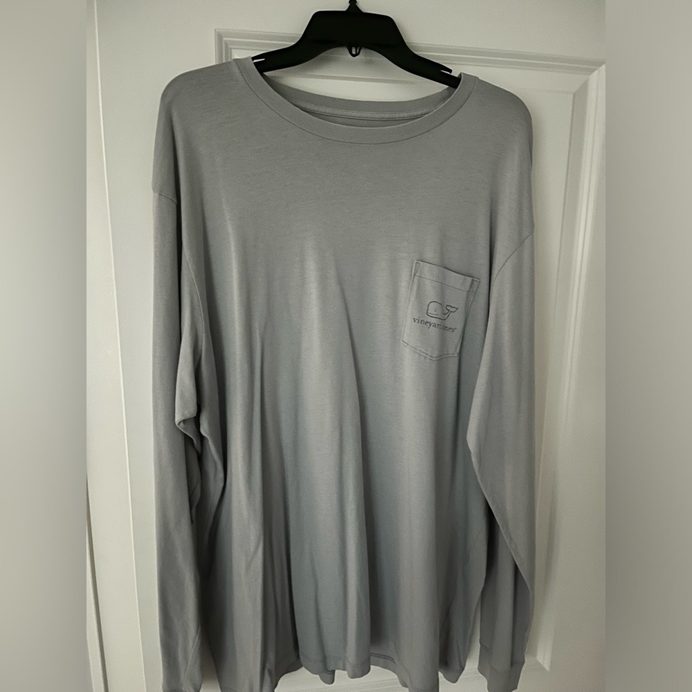 Grey Vineyard Vines Long Sleeve